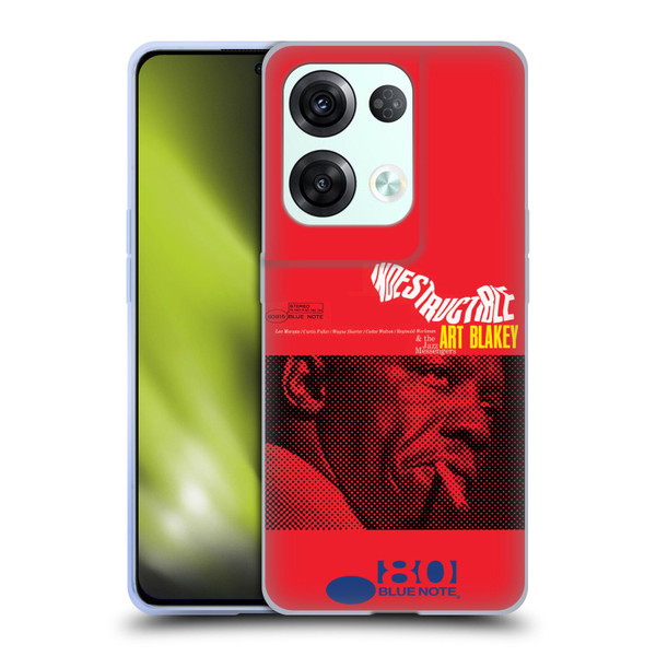 Blue Note Records Albums Art Blakey Indestructible Soft Gel Case for OPPO Reno8 Pro
