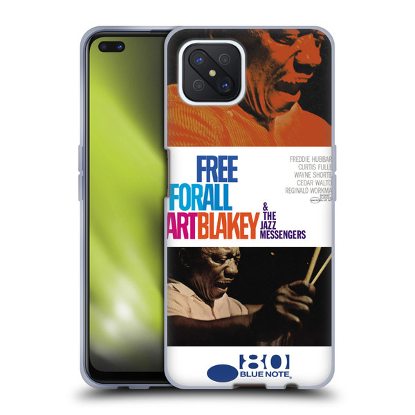 Blue Note Records Albums Art Blakey Free For All Soft Gel Case for OPPO Reno4 Z 5G