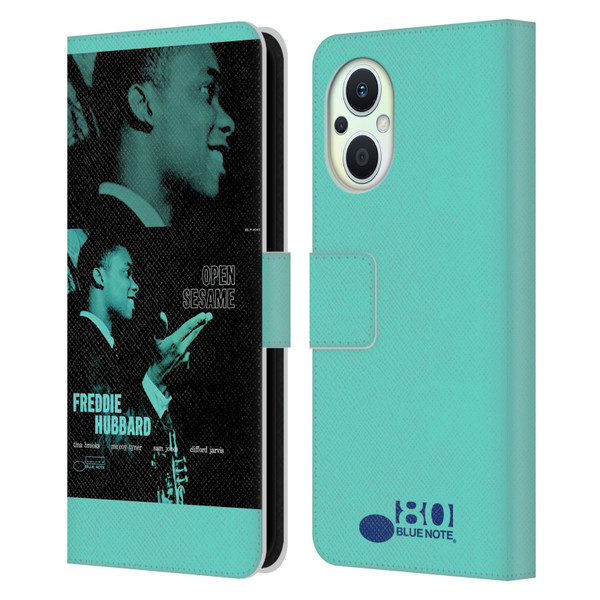 Blue Note Records Albums Freddie Hubbard Open Sesame Leather Book Wallet Case Cover For OPPO Reno8 Lite