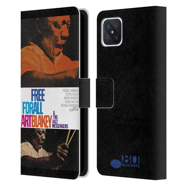 Blue Note Records Albums Art Blakey Free For All Leather Book Wallet Case Cover For OPPO Reno4 Z 5G