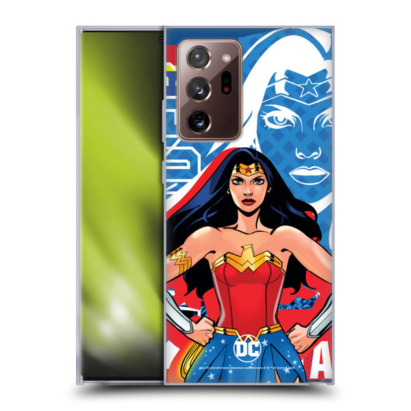 DC Women Core Compositions Wonder Woman Soft Gel Case for Samsung Galaxy Note20 Ultra / 5G