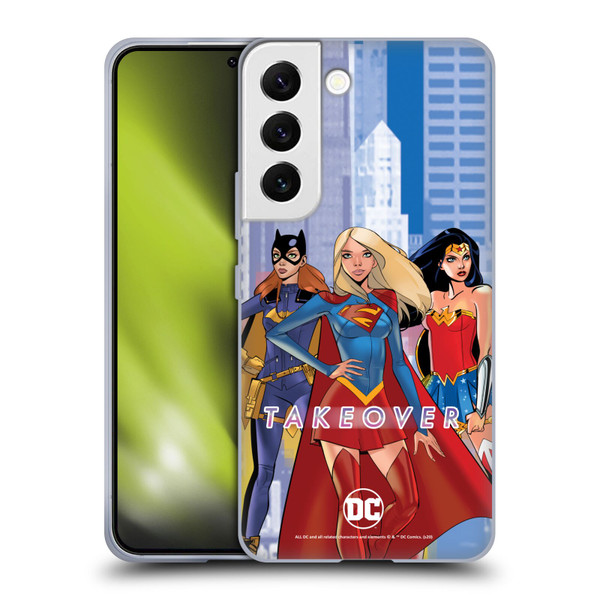 DC Women Core Compositions Girl Power Soft Gel Case for Samsung Galaxy S22 5G