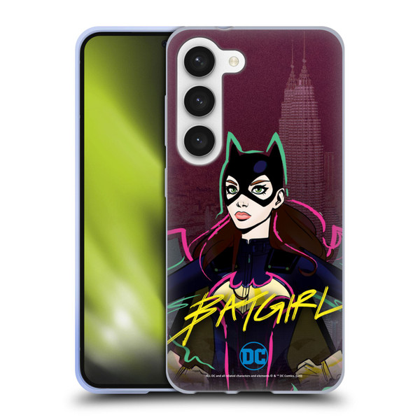 DC Women Core Compositions Batgirl Soft Gel Case for Samsung Galaxy S23 5G