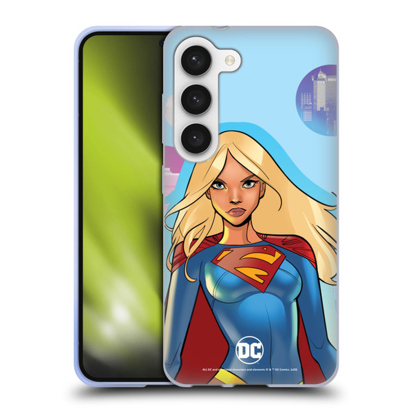 DC Women Core Compositions Supergirl Soft Gel Case for Samsung Galaxy S23 5G