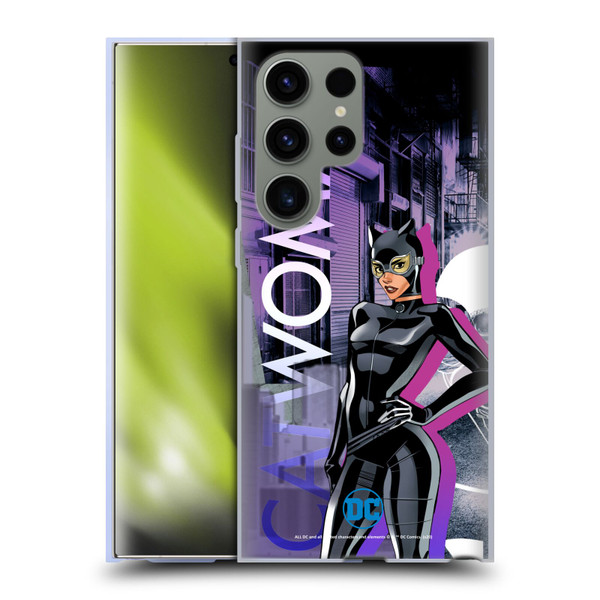 DC Women Core Compositions Catwoman Soft Gel Case for Samsung Galaxy S23 Ultra 5G