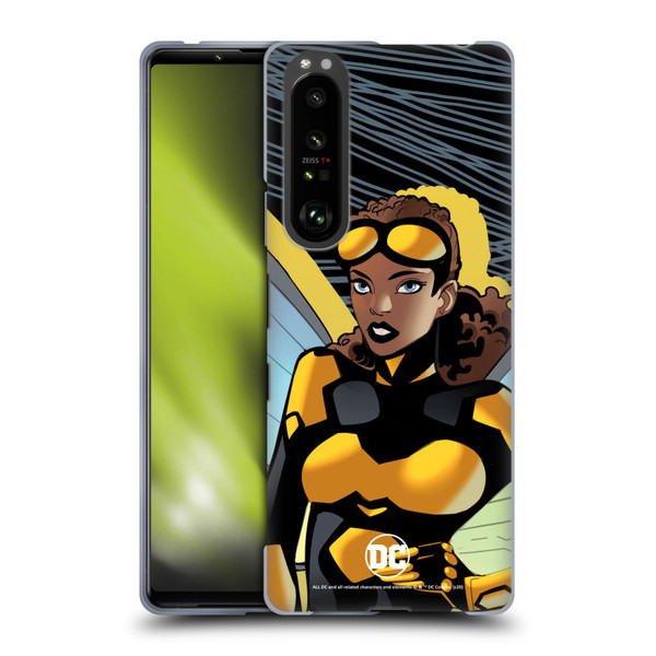 DC Women Core Compositions Bumblebee Soft Gel Case for Sony Xperia 1 III