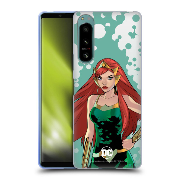 DC Women Core Compositions Mera Soft Gel Case for Sony Xperia 5 IV