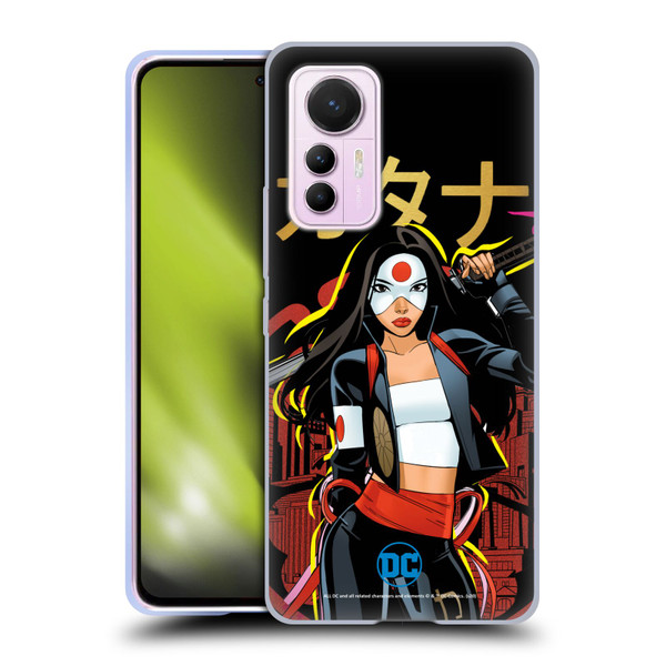 DC Women Core Compositions Katana Soft Gel Case for Xiaomi 12 Lite