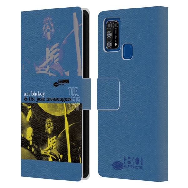 Blue Note Records Albums Art Blakey The Big Beat Leather Book Wallet Case Cover For Samsung Galaxy M31 (2020)