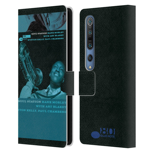 Blue Note Records Albums Hunk Mobley Soul Station Leather Book Wallet Case Cover For Xiaomi Mi 10 5G / Mi 10 Pro 5G