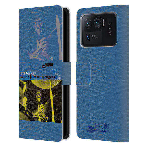 Blue Note Records Albums Art Blakey The Big Beat Leather Book Wallet Case Cover For Xiaomi Mi 11 Ultra