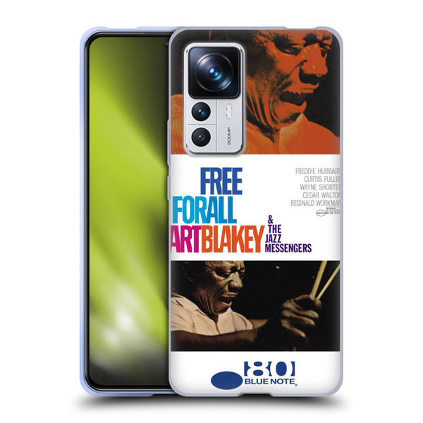 Blue Note Records Albums Art Blakey Free For All Soft Gel Case for Xiaomi 12T Pro