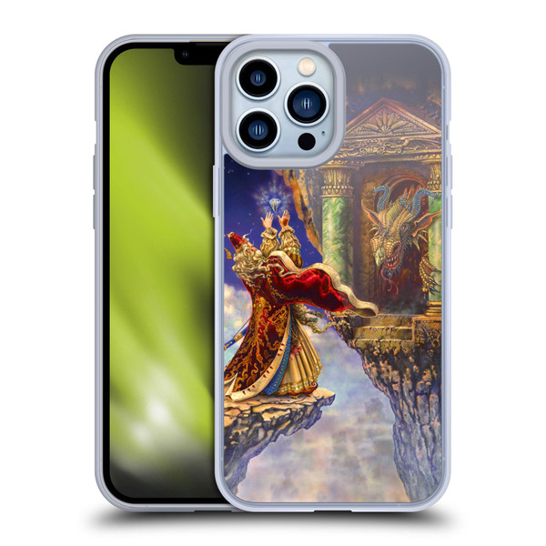 Myles Pinkney Mythical Dragon's Eye Soft Gel Case for Apple iPhone 13 Pro Max
