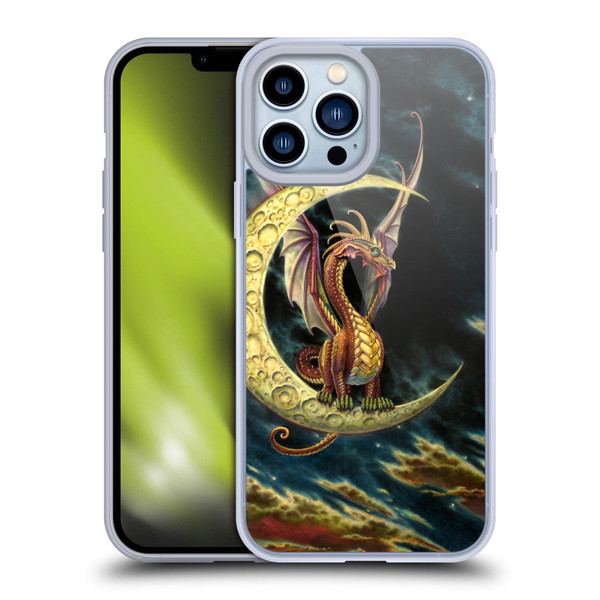 Myles Pinkney Mythical Moon Dragon Soft Gel Case for Apple iPhone 13 Pro Max