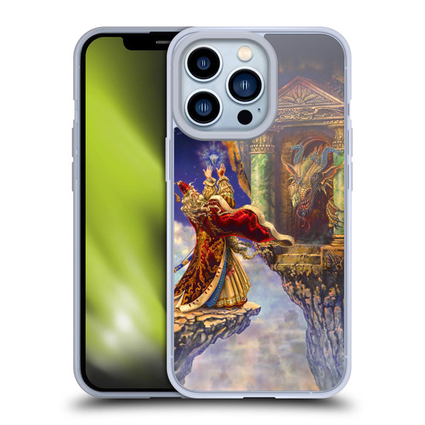 Myles Pinkney Mythical Dragon's Eye Soft Gel Case for Apple iPhone 13 Pro