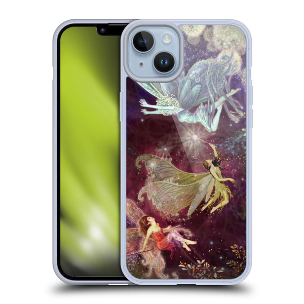 Myles Pinkney Mythical Fairies Soft Gel Case for Apple iPhone 14 Plus
