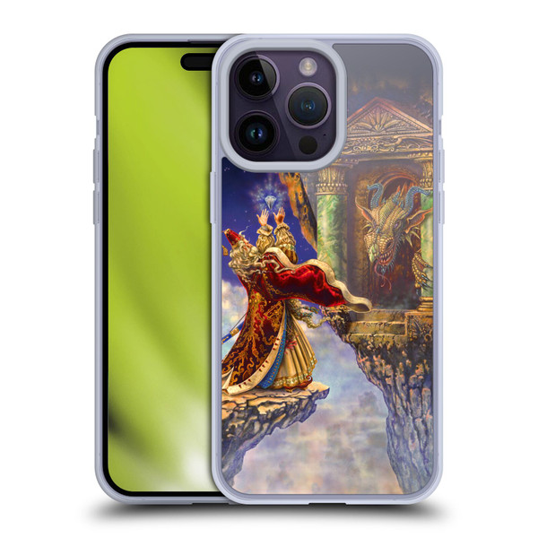 Myles Pinkney Mythical Dragon's Eye Soft Gel Case for Apple iPhone 14 Pro Max