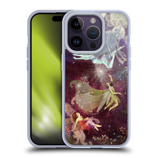 Myles Pinkney Mythical Fairies Soft Gel Case for Apple iPhone 14 Pro