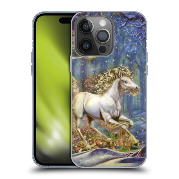 Myles Pinkney Mythical Unicorn Soft Gel Case for Apple iPhone 14 Pro