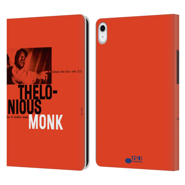 Blue Note Records Albums 2 Thelonious Monk Leather Book Wallet Case Cover For Apple iPad 10.9 (2022)
