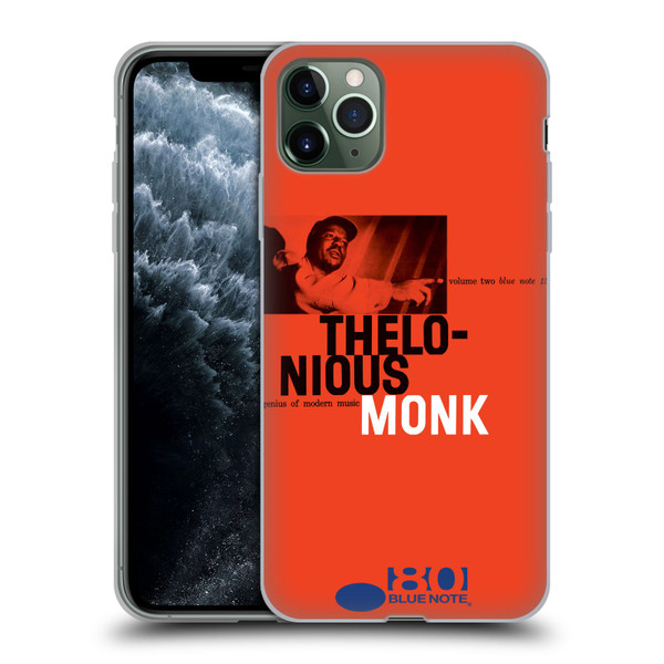 Blue Note Records Albums 2 Thelonious Monk Soft Gel Case for Apple iPhone 11 Pro Max