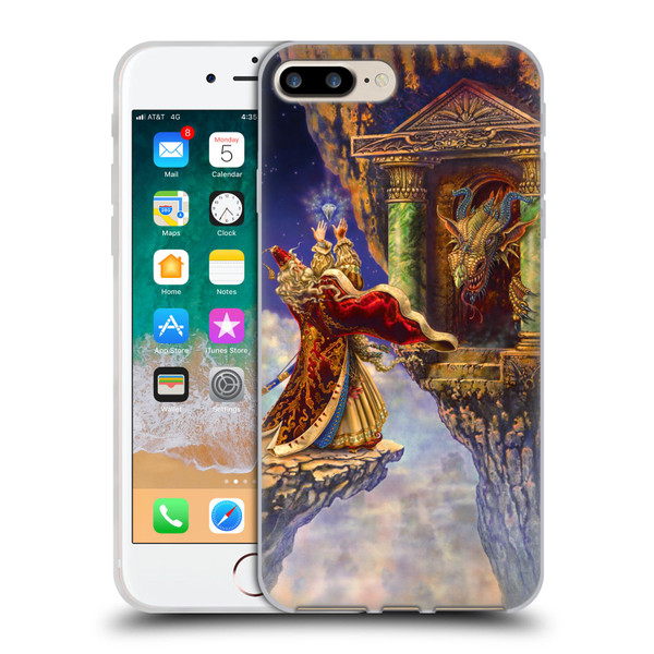 Myles Pinkney Mythical Dragon's Eye Soft Gel Case for Apple iPhone 7 Plus / iPhone 8 Plus