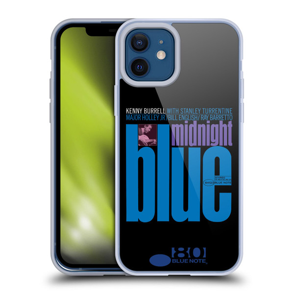 Blue Note Records Albums 2 Kenny Burell Midnight Blue Soft Gel Case for Apple iPhone 12 / iPhone 12 Pro