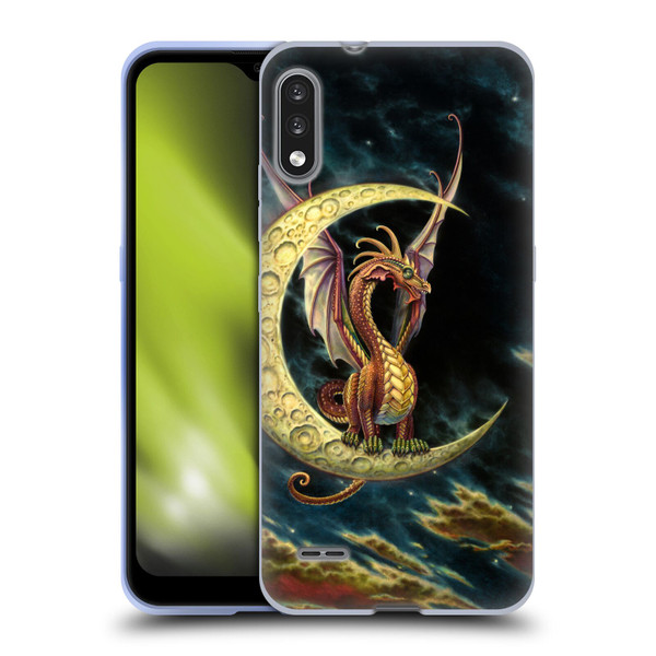 Myles Pinkney Mythical Moon Dragon Soft Gel Case for LG K22