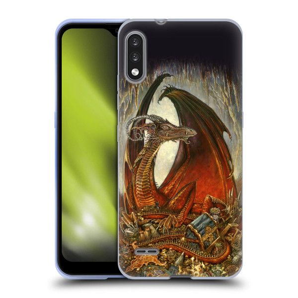 Myles Pinkney Mythical Treasure Dragon Soft Gel Case for LG K22