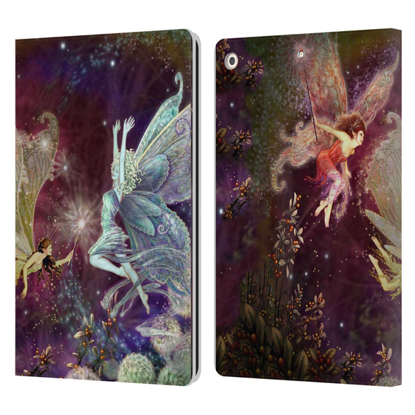 Myles Pinkney Mythical Fairies Leather Book Wallet Case Cover For Apple iPad 10.2 2019/2020/2021