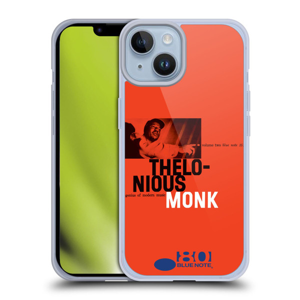 Blue Note Records Albums 2 Thelonious Monk Soft Gel Case for Apple iPhone 14