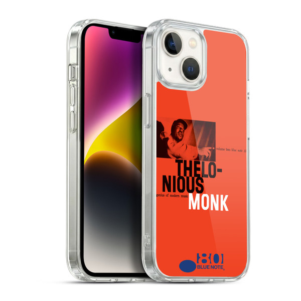 Blue Note Records Albums 2 Thelonious Monk Soft Gel Case for Apple iPhone 14