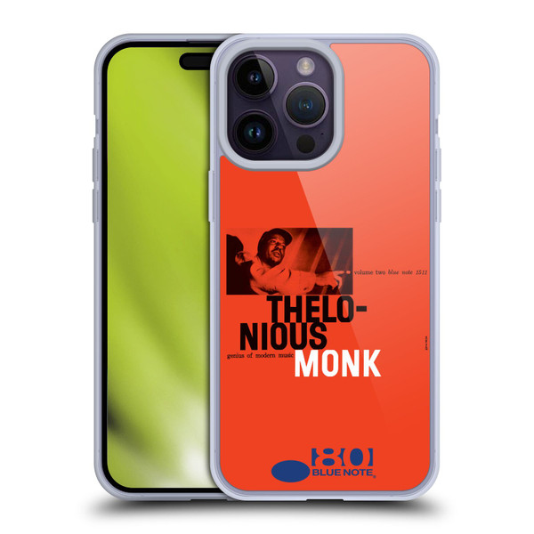 Blue Note Records Albums 2 Thelonious Monk Soft Gel Case for Apple iPhone 14 Pro Max