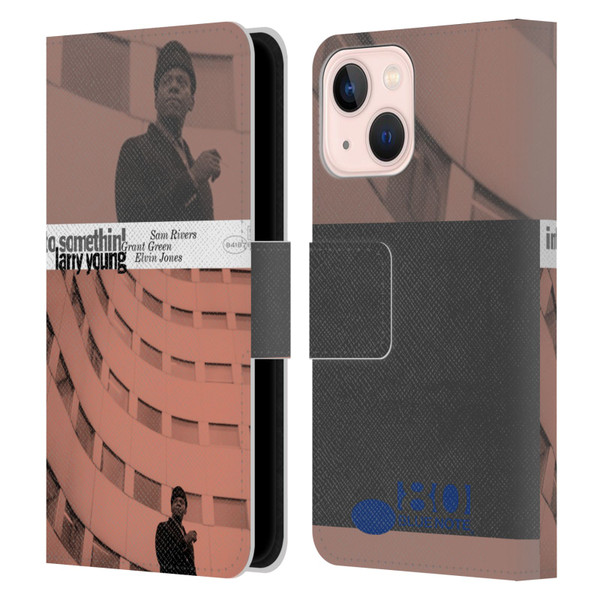 Blue Note Records Albums 2 Larry young Into Somethin' Leather Book Wallet Case Cover For Apple iPhone 13 Mini