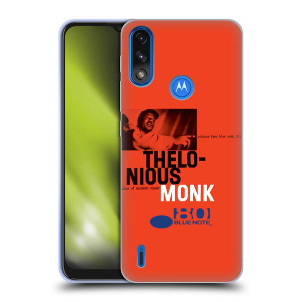 Blue Note Records Albums 2 Thelonious Monk Soft Gel Case for Motorola Moto E7 Power / Moto E7i Power