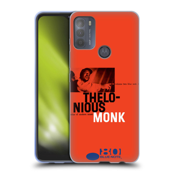 Blue Note Records Albums 2 Thelonious Monk Soft Gel Case for Motorola Moto G50