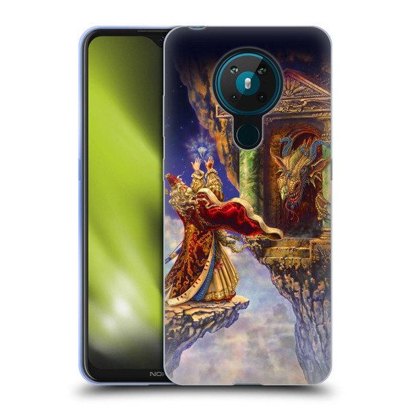 Myles Pinkney Mythical Dragon's Eye Soft Gel Case for Nokia 5.3