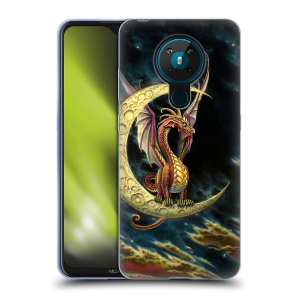 Myles Pinkney Mythical Moon Dragon Soft Gel Case for Nokia 5.3