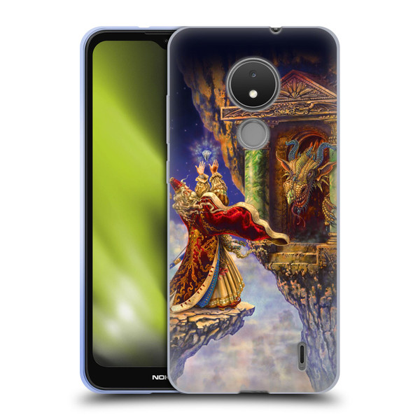Myles Pinkney Mythical Dragon's Eye Soft Gel Case for Nokia C21
