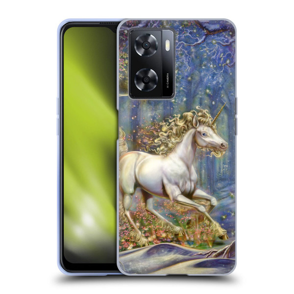 Myles Pinkney Mythical Unicorn Soft Gel Case for OPPO A57s