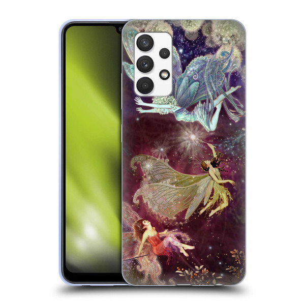 Myles Pinkney Mythical Fairies Soft Gel Case for Samsung Galaxy A32 (2021)