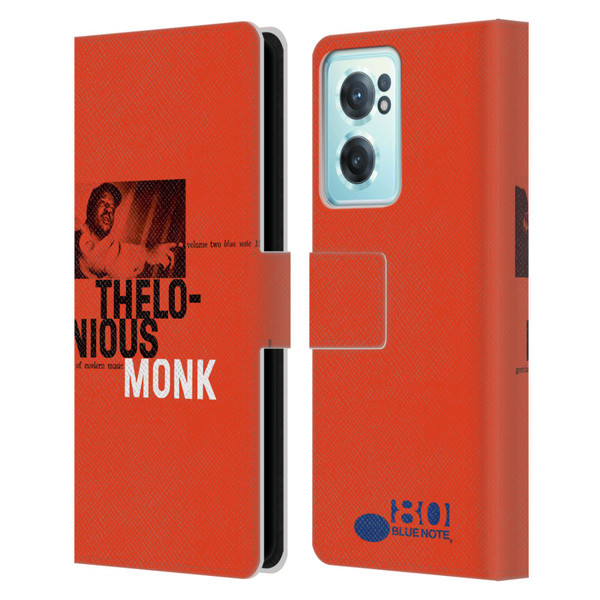 Blue Note Records Albums 2 Thelonious Monk Leather Book Wallet Case Cover For OnePlus Nord CE 2 5G