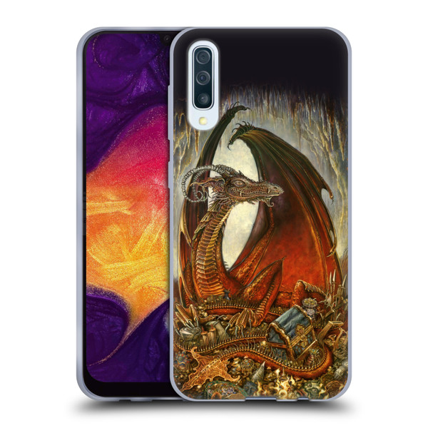 Myles Pinkney Mythical Treasure Dragon Soft Gel Case for Samsung Galaxy A50/A30s (2019)