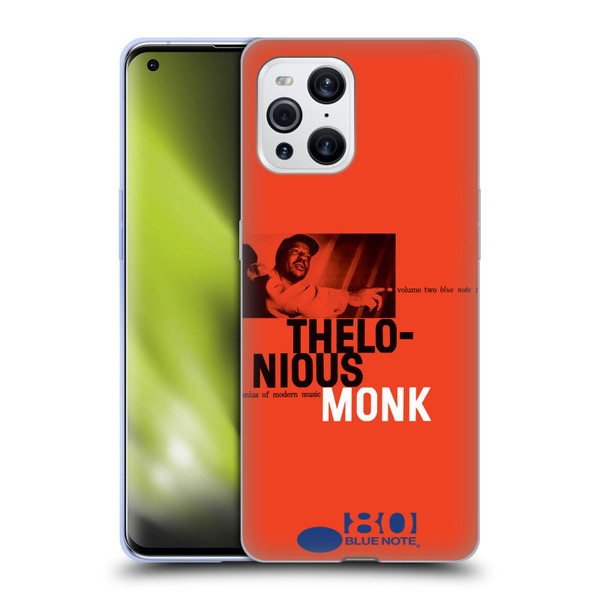 Blue Note Records Albums 2 Thelonious Monk Soft Gel Case for OPPO Find X3 / Pro