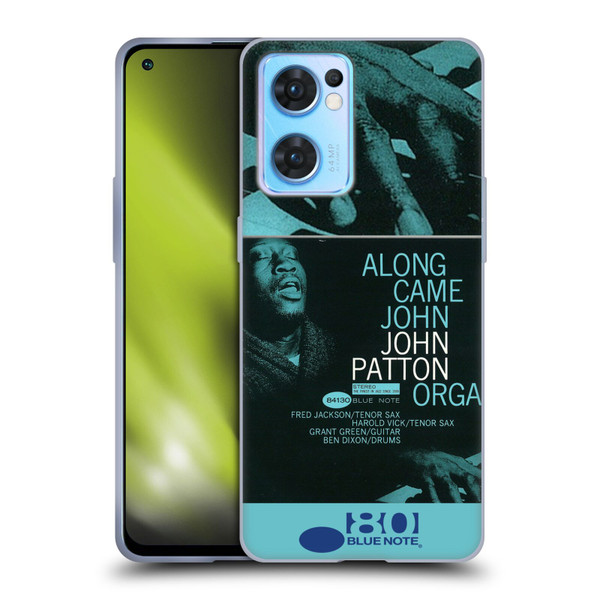 Blue Note Records Albums 2 John Patton Along Came John Soft Gel Case for OPPO Reno7 5G / Find X5 Lite