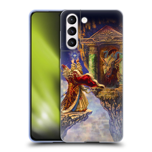 Myles Pinkney Mythical Dragon's Eye Soft Gel Case for Samsung Galaxy S21 5G