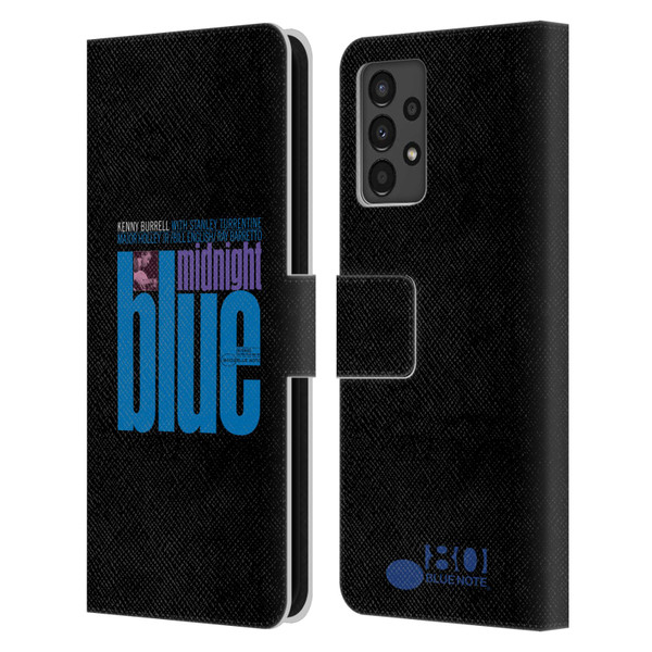 Blue Note Records Albums 2 Kenny Burell Midnight Blue Leather Book Wallet Case Cover For Samsung Galaxy A13 (2022)