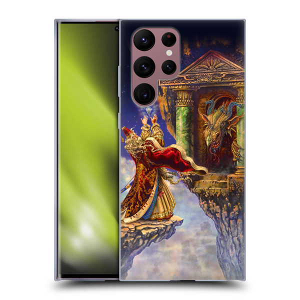 Myles Pinkney Mythical Dragon's Eye Soft Gel Case for Samsung Galaxy S22 Ultra 5G