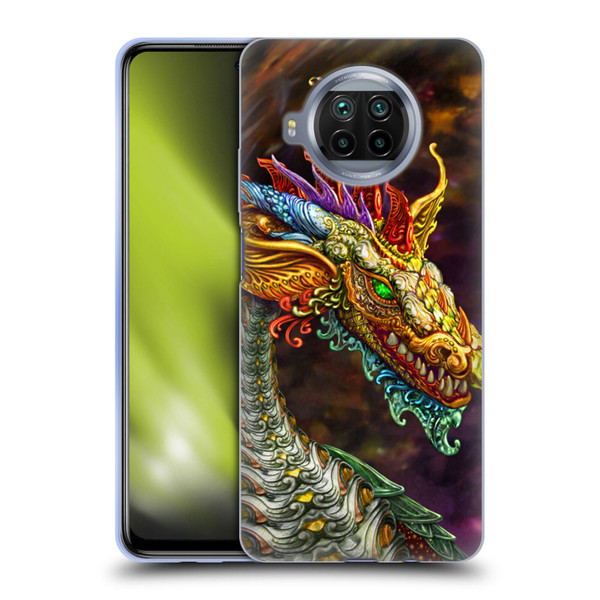 Myles Pinkney Mythical Silver Dragon Soft Gel Case for Xiaomi Mi 10T Lite 5G