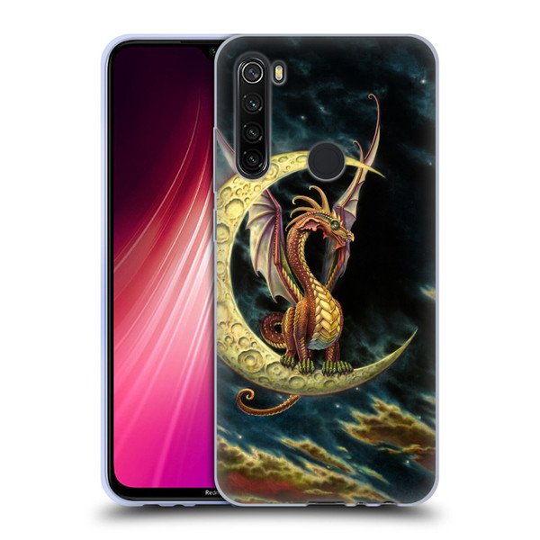 Myles Pinkney Mythical Moon Dragon Soft Gel Case for Xiaomi Redmi Note 8T